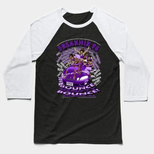 Freaknik 1996 Bounce Shawty Bounce! Purple Colorway Baseball T-Shirt